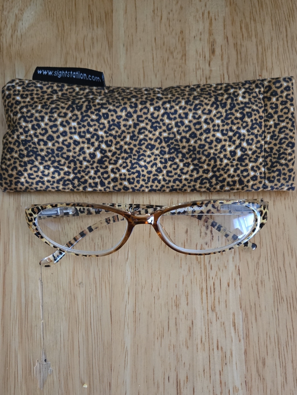 Sights Station Animal Print Glasses